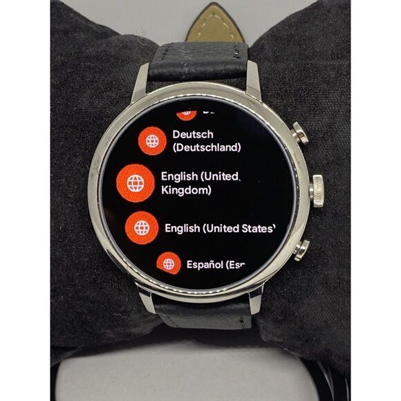 Fossil Gen 4 Authentic Digital Dial Smart Watch Custom Band FTW6014 AB352 - Picture 2 of 10